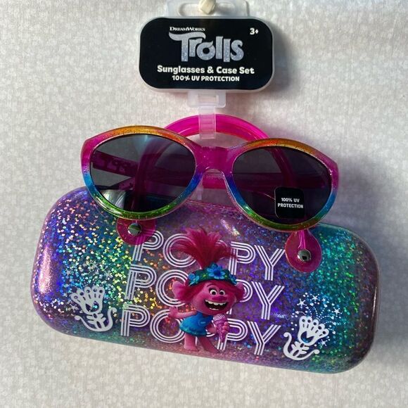 DREAMWORKS TROLLS Sunglasses and Matching Case Set - Picture 4 of 6